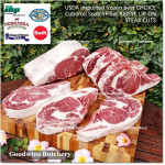 Beef Ribeye lip-on USDA CHOICE frozen whole cut +/- 8kg price/kg brand SWIFT - PREORDER 2-3 days notice (Scotch-Fillet / Cube-Roll)